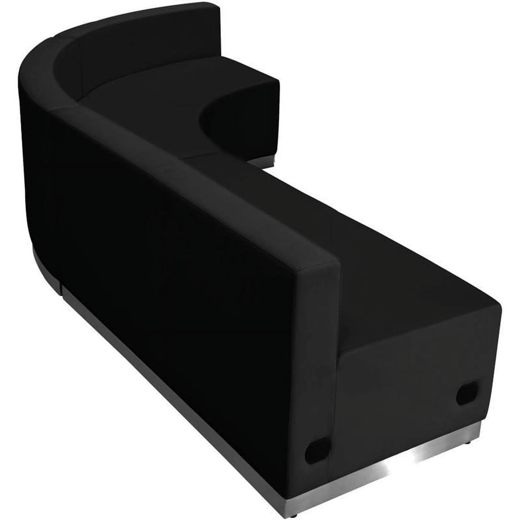 Black 3 Piece Reception Seating S8635