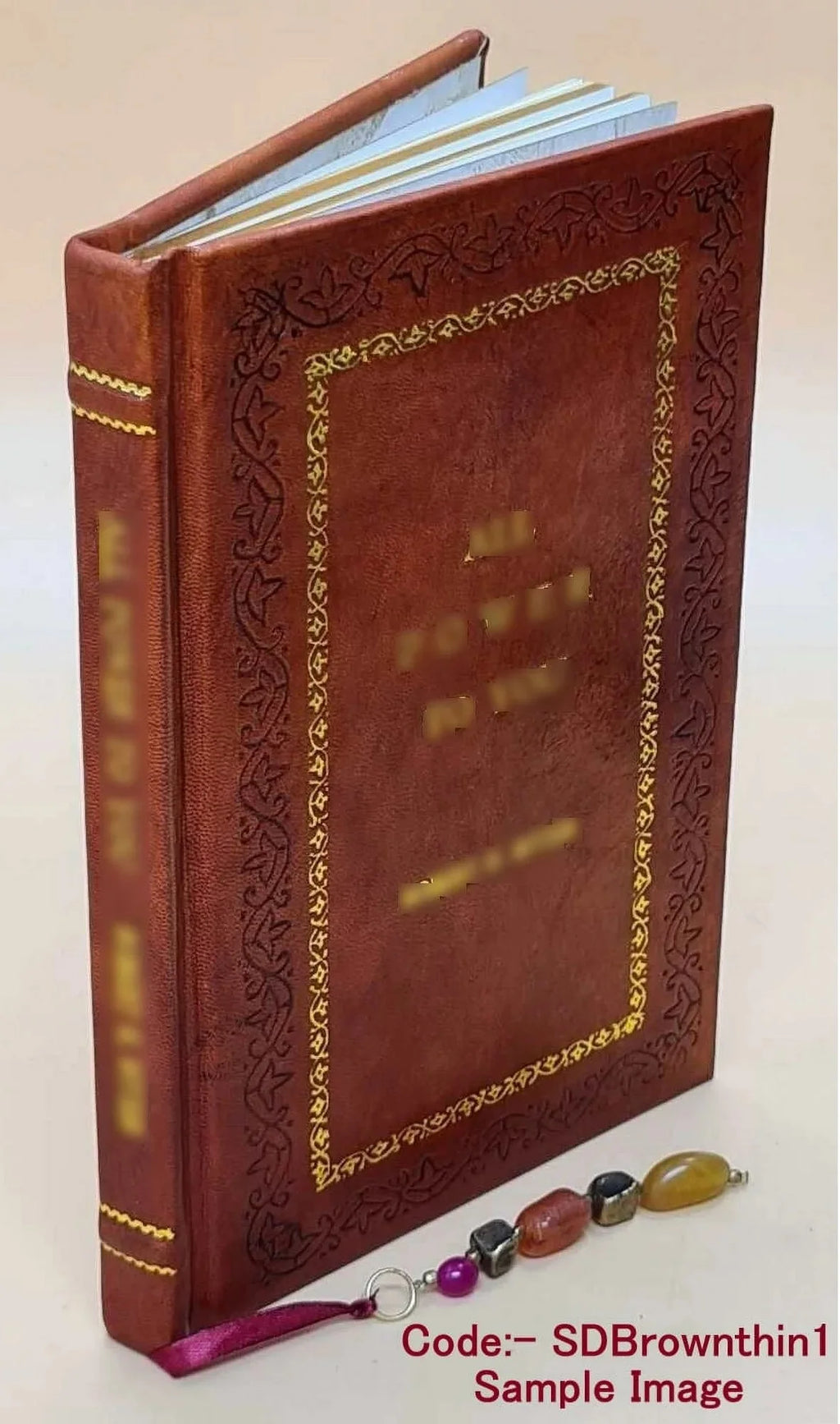 De possessione hereditatis sine bona fide et justo titulo Premium Leather Bound C474