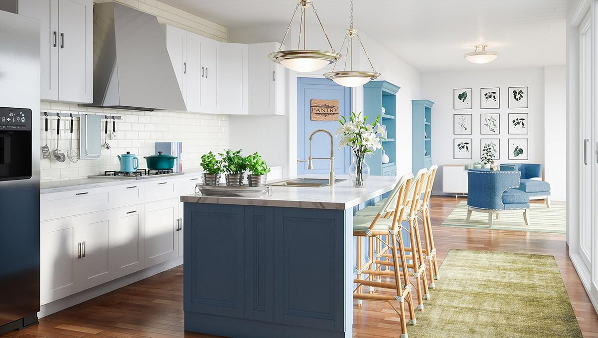 White Kitchen Wall Cabinets C735
