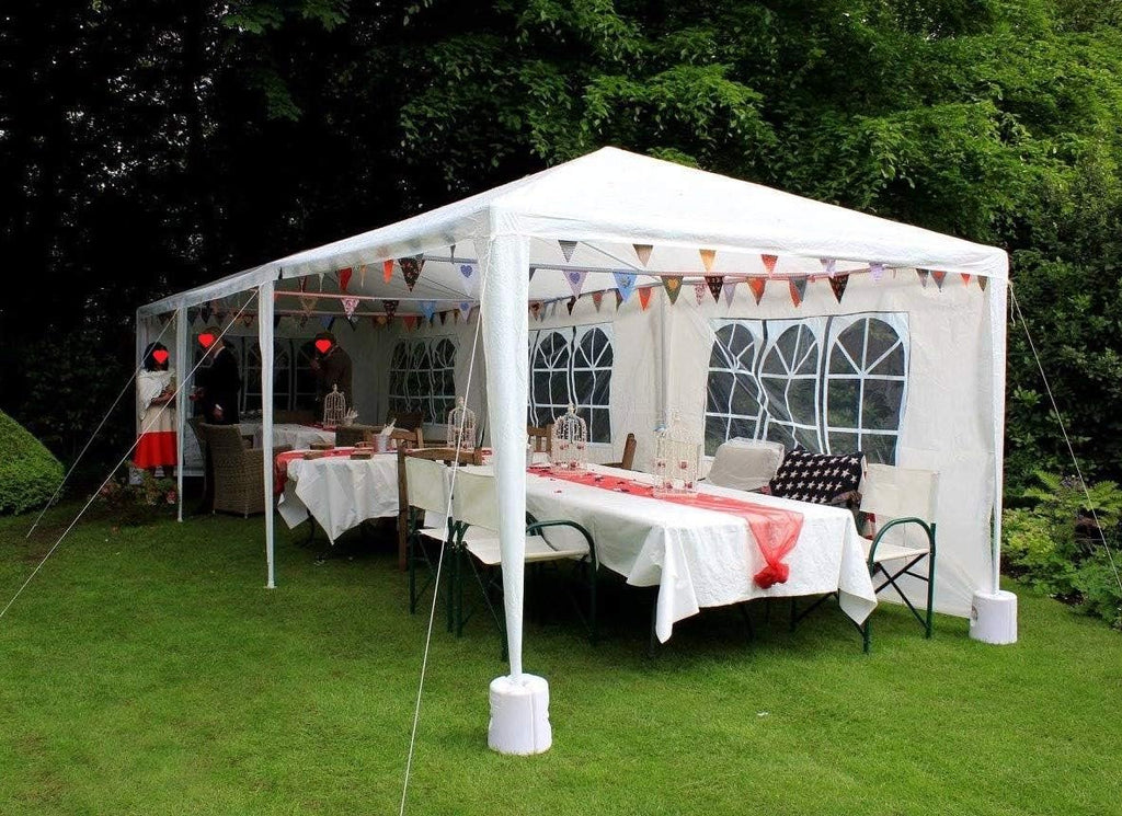 10'x30' Heavy Duty Canopy Tent with 6 Removable Side Walls R447836