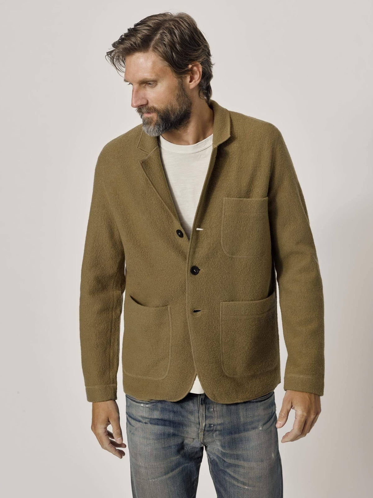Felted Chore Coat D577