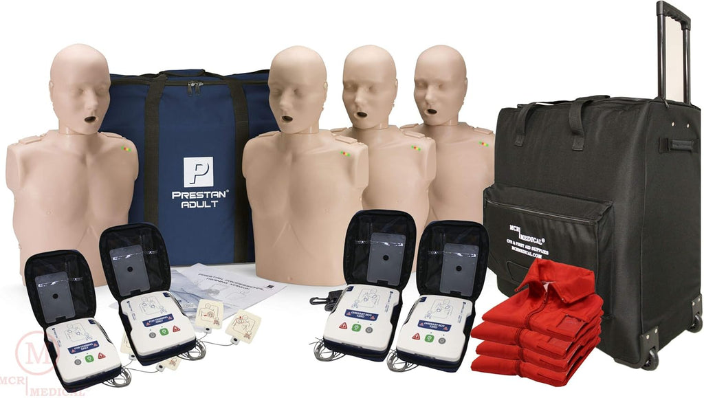 CPR Adult Manikin 4-Pack with Carry Bag G64277