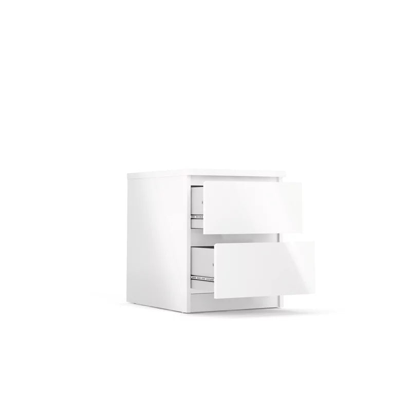 2 Piece Bedroom Set with 2 Two Drawer Nightstands A468647