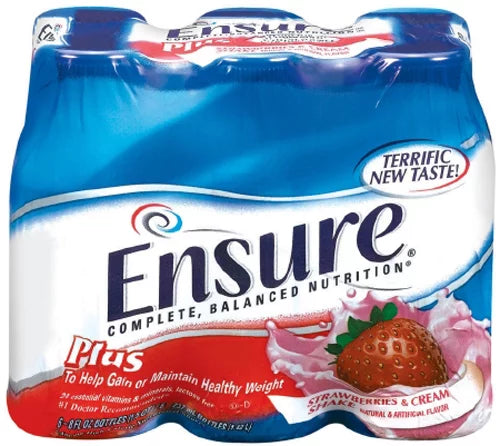 Strawberries & Cream 8 oz Nutritional Shake Case of 24 T2998