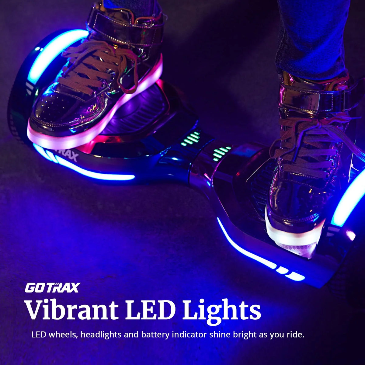 6.5 Hoverboard with Bluetooth Speaker and Led Lights O186