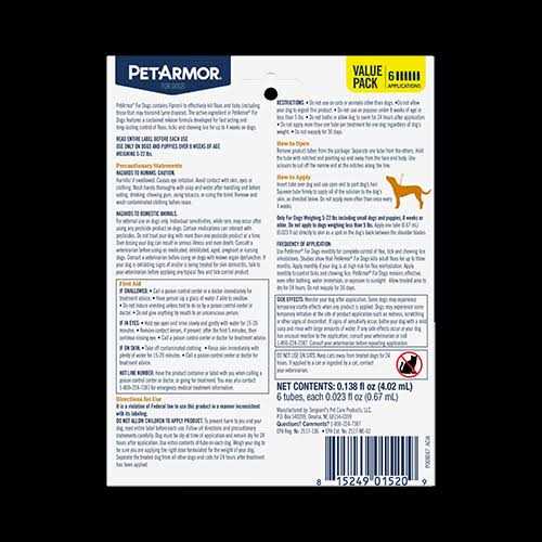 Flea and Tick Treatment for Medium Dogs A737