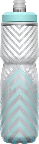 Insulated Squeeze Water Bottle Navy Stripe 24oz I412
