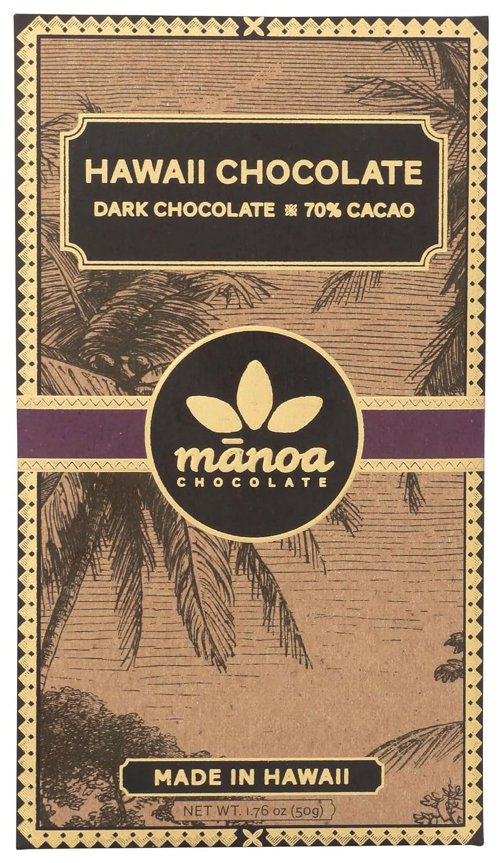 Dark Chocolate Bar, 2 OZ V66060