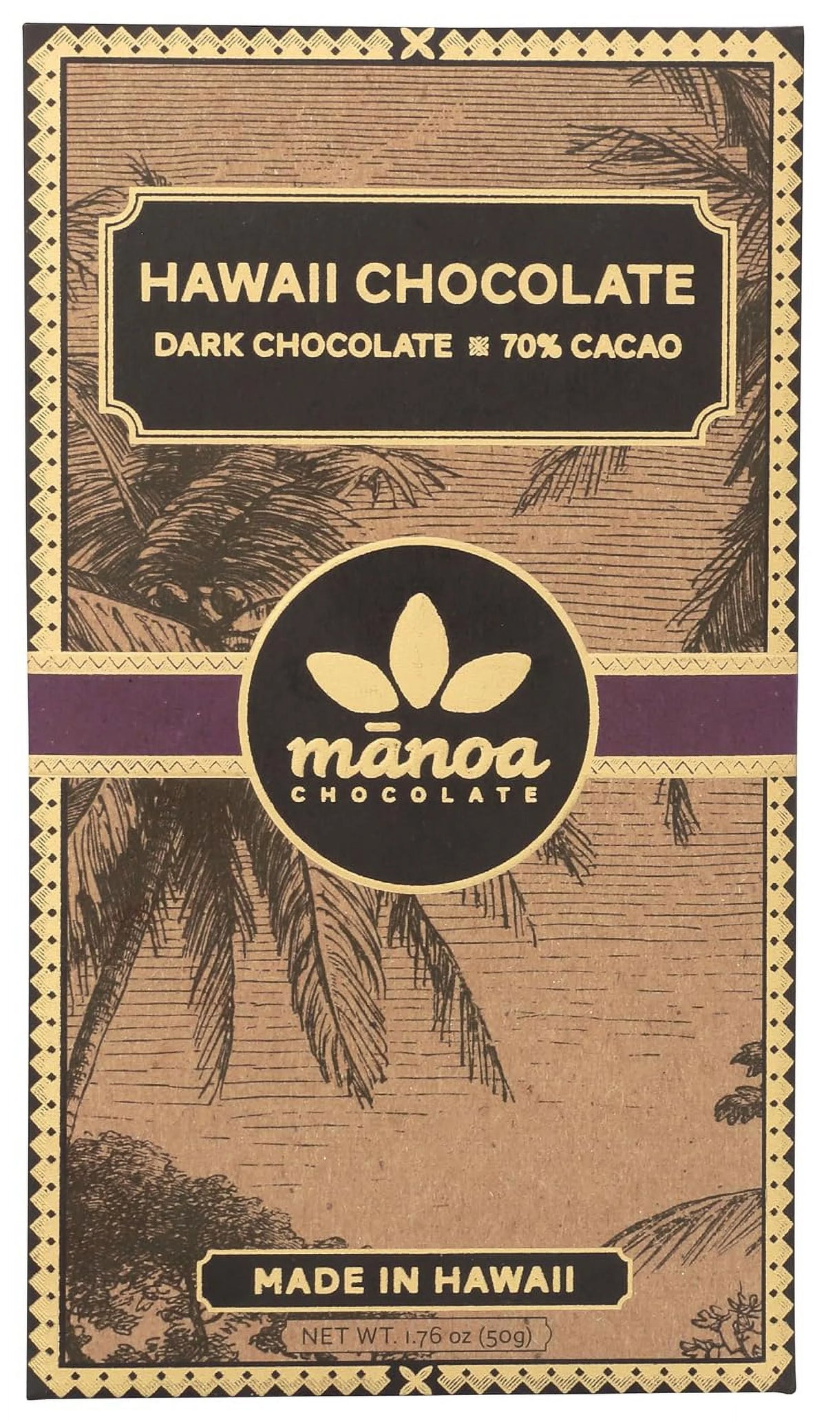 Dark Chocolate Bar, 2 OZ V66060