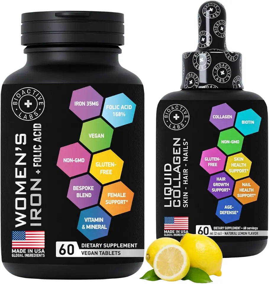 Iron with Folic Acid and Liquid Collagen V56251
