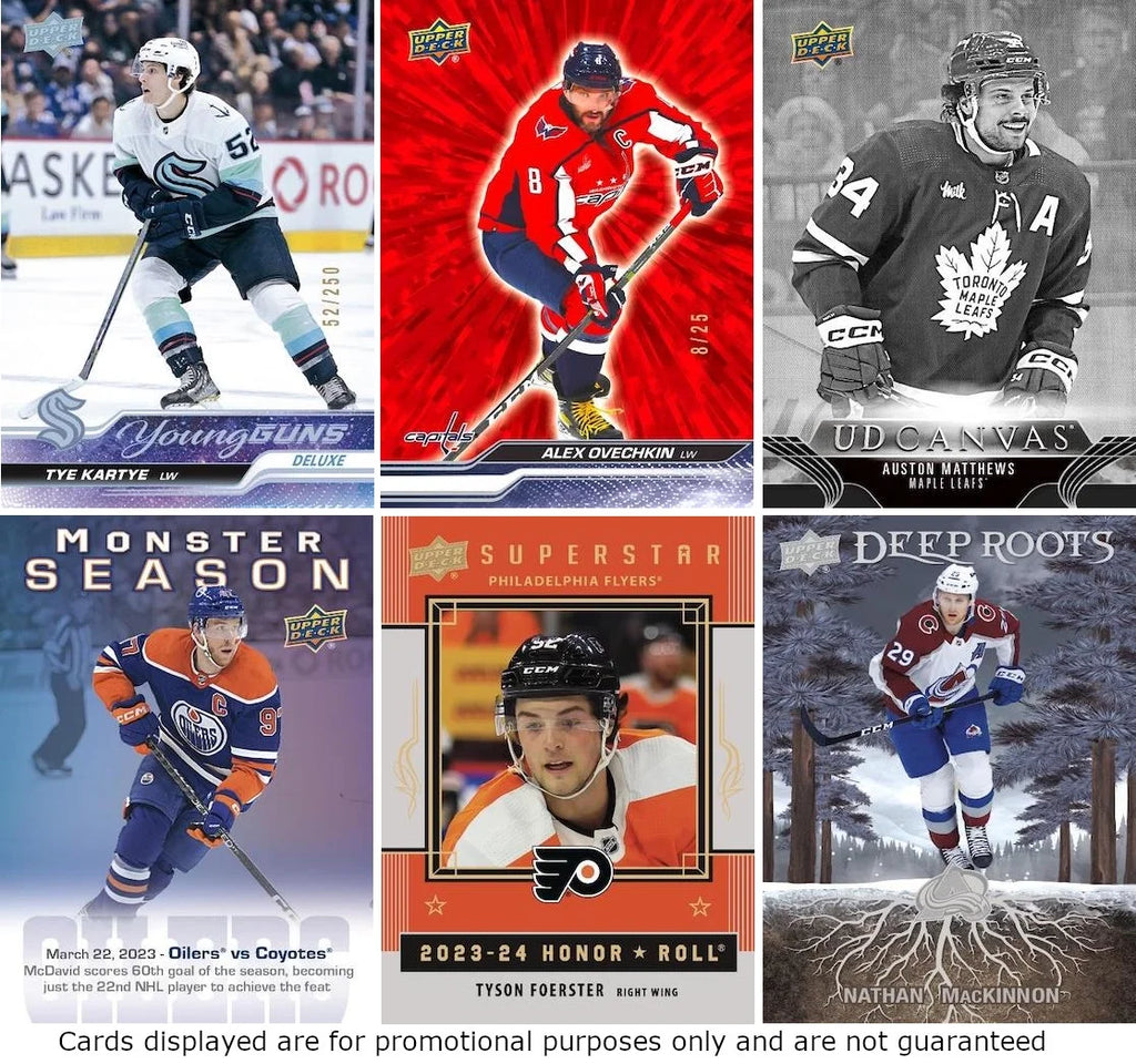 2023-24 Upper Deck Series 2 Hockey Oversized Blaster N9074