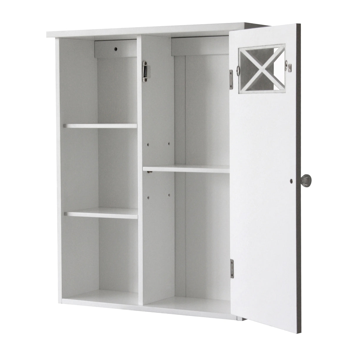 White Wooden Wall Cabinet T289