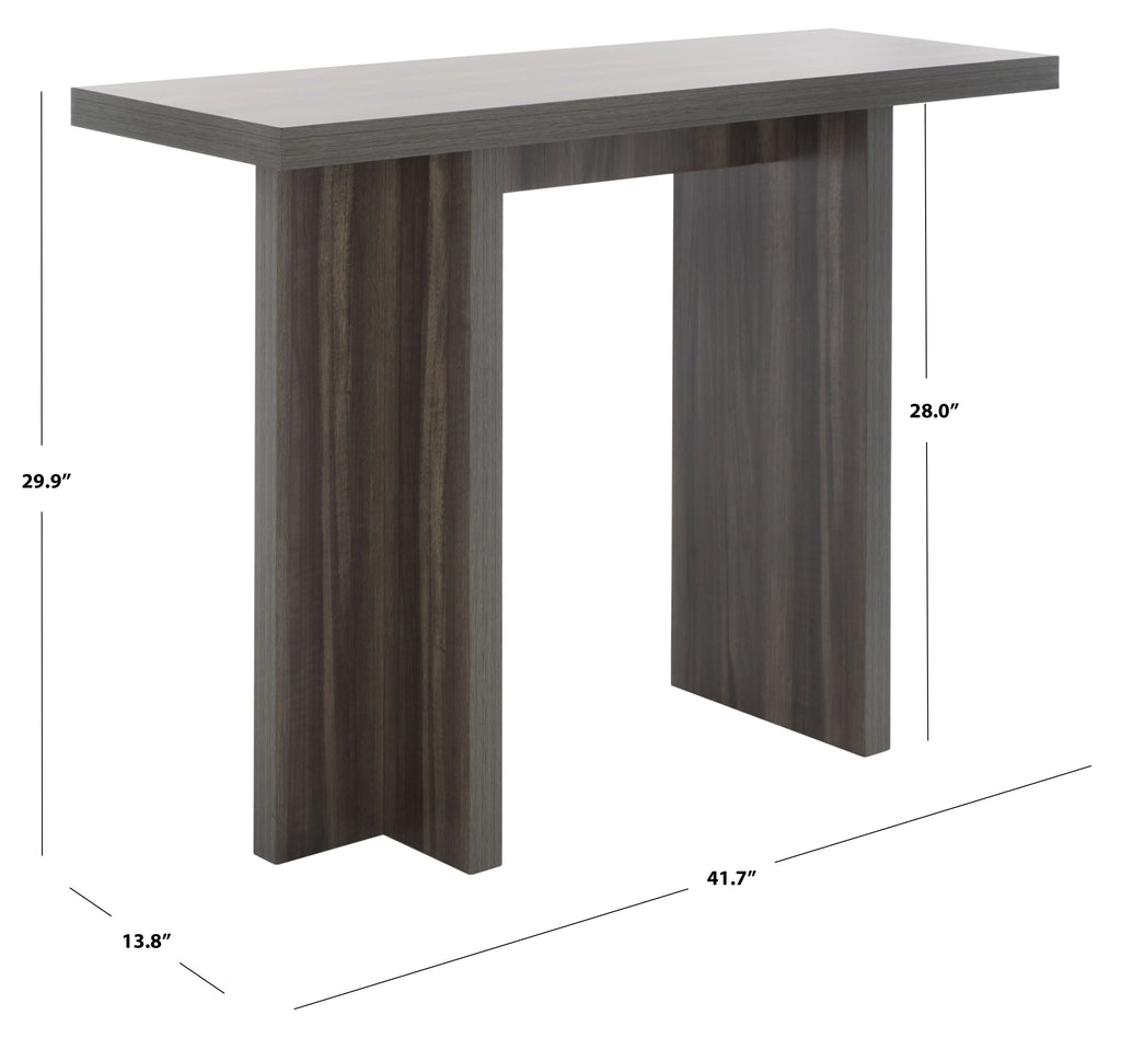 Small Slate Gray Console Table S199
