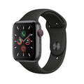 Restored Apple Watch GPS+Cellular 44mm Space Gray Case & Black Sport Band P155230