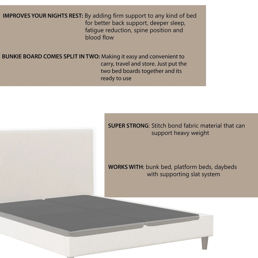 Queen Wood Bunkie Board A972