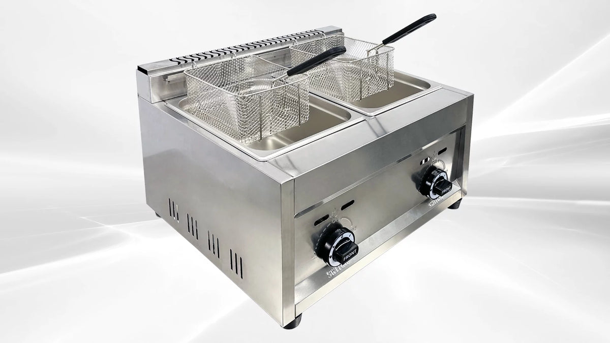 7 gallon Commercial Countertop Deep Fryer A294