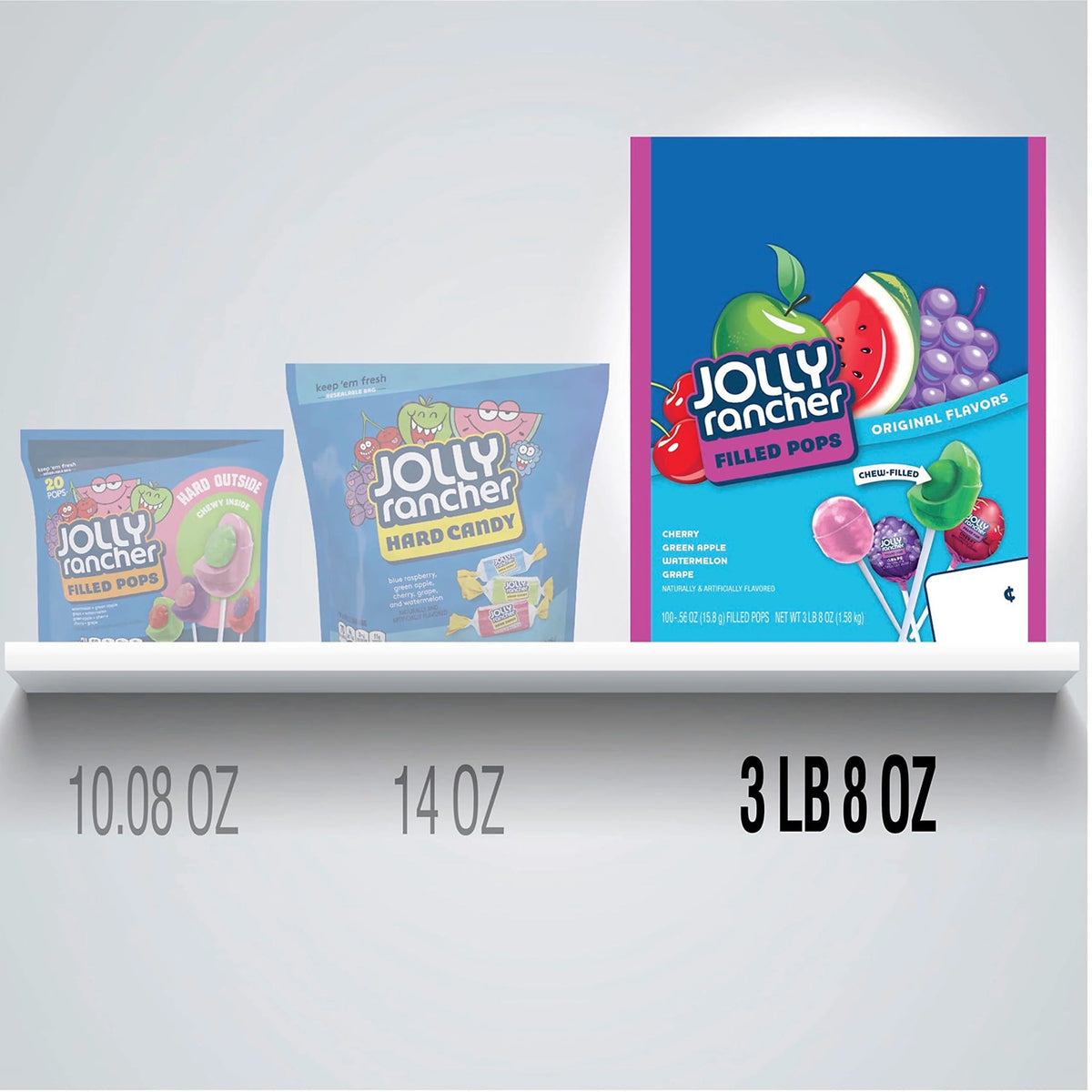 Assorted Fruit Flavored Candy 56 Oz 100 Pieces U217192