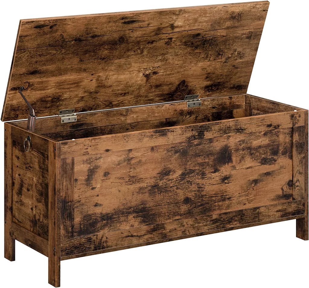 Rustic Brown Storage Chest X634