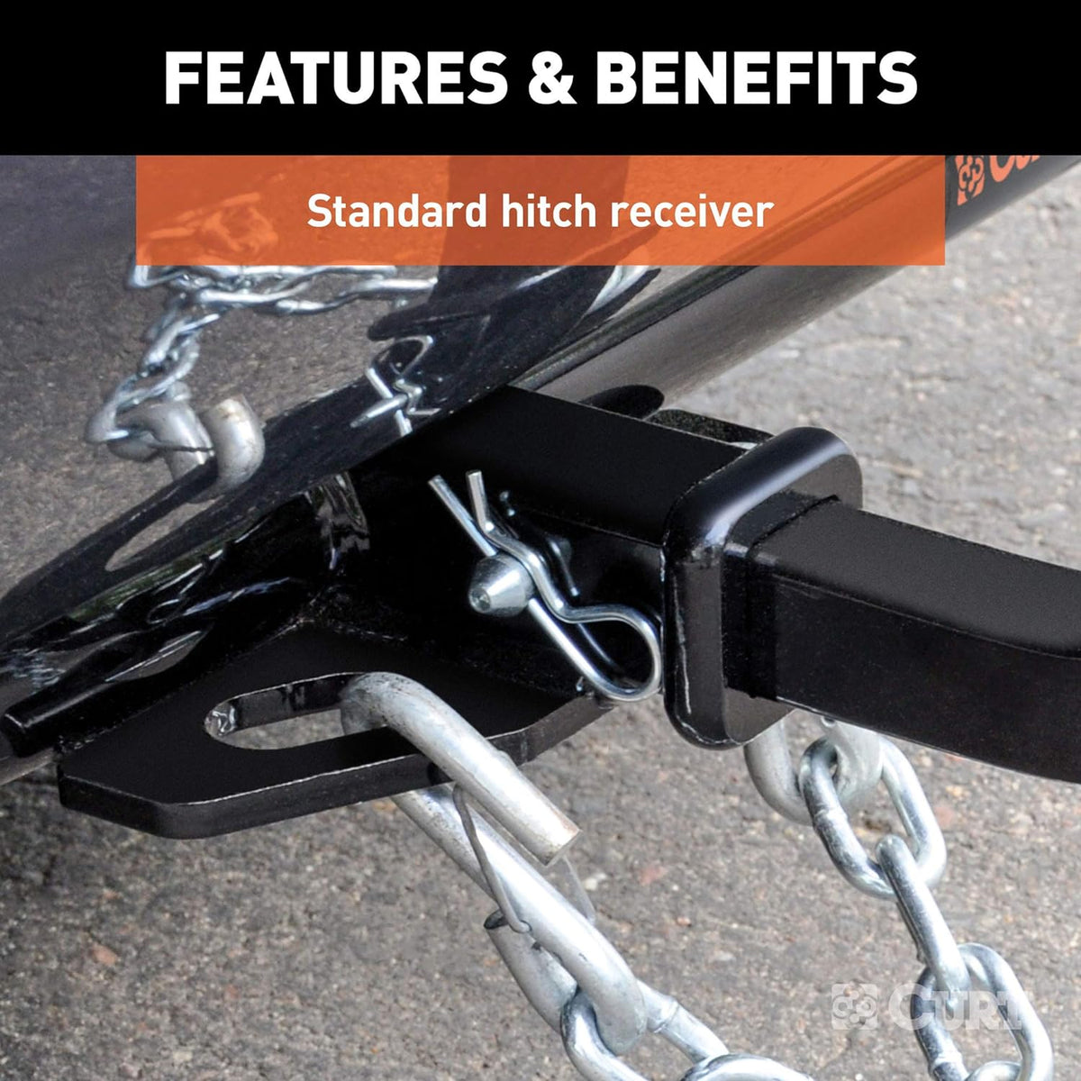 Class 1 Trailer Hitch with Ball Mount J667