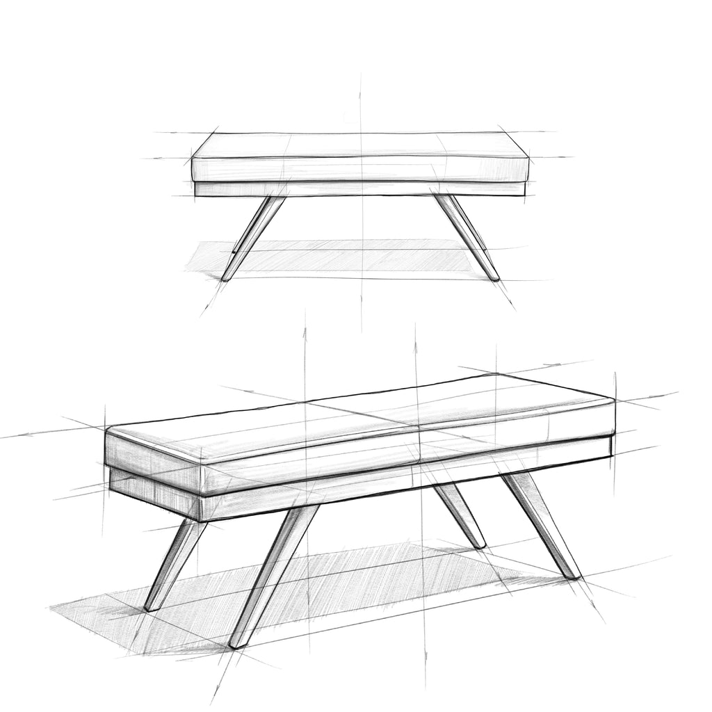 Ottoman Bench U3656