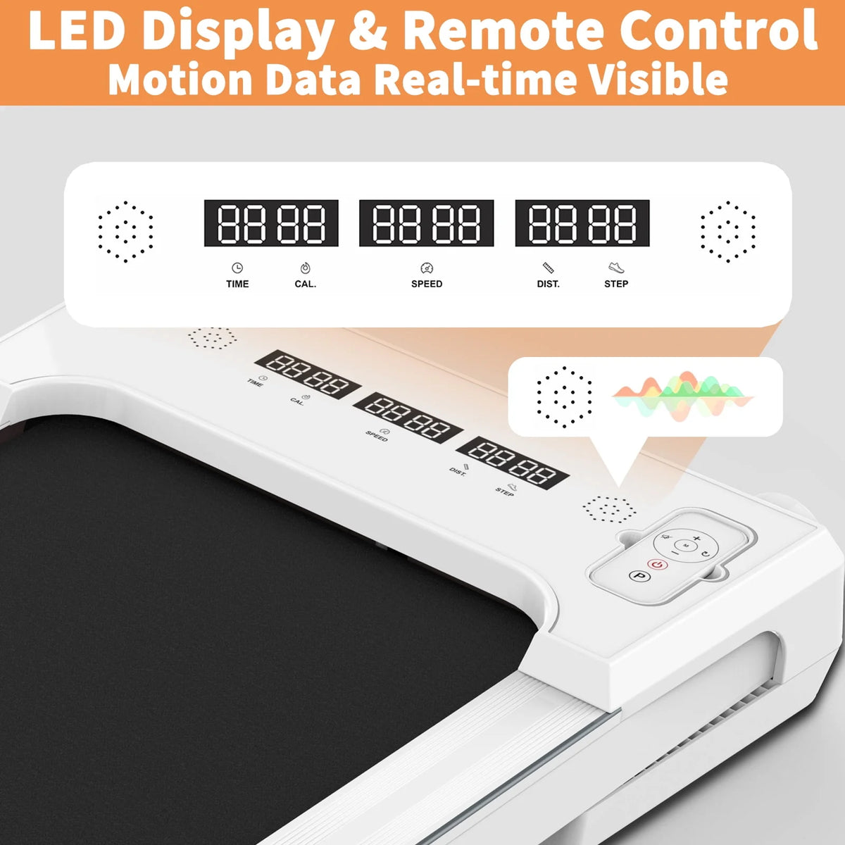 Under Desk Treadmill with Remote Control M786