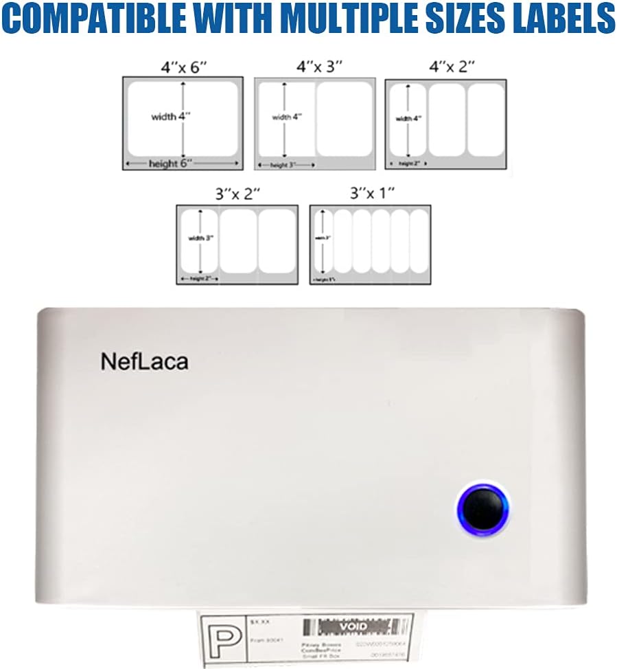 Bluetooth Thermal Label Printer 4x6 Y38804