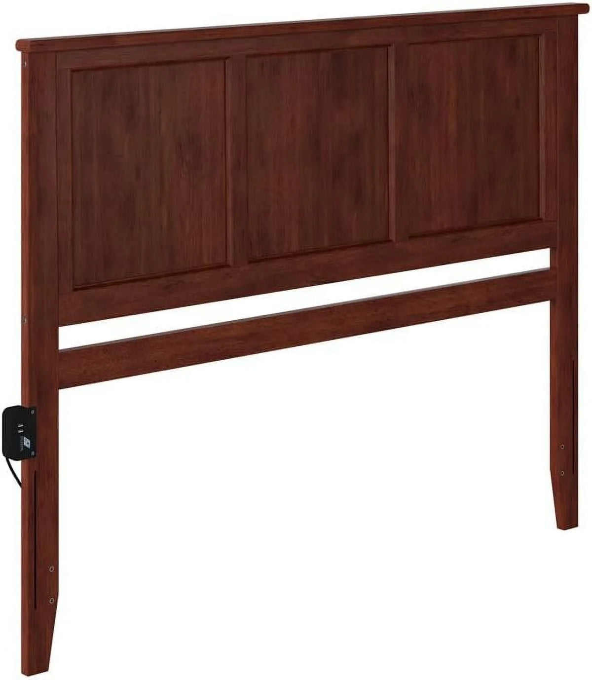 Queen Solid Wood Panel Headboard in Walnut H524077