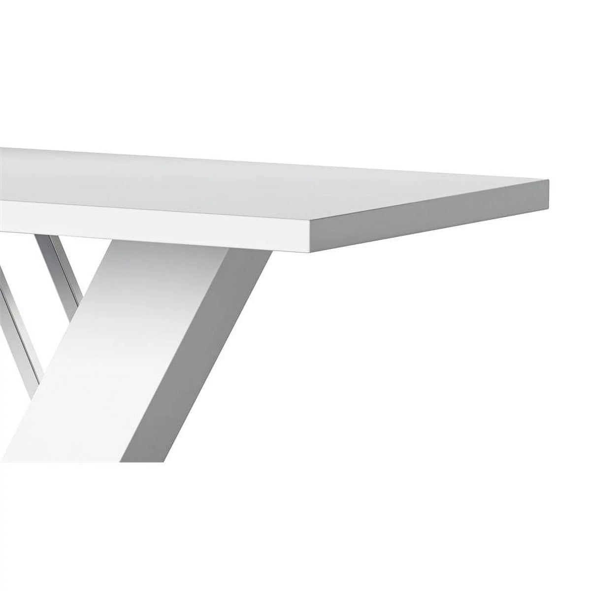 51.2" Steel and Wood Pedestal Dining Table L508622