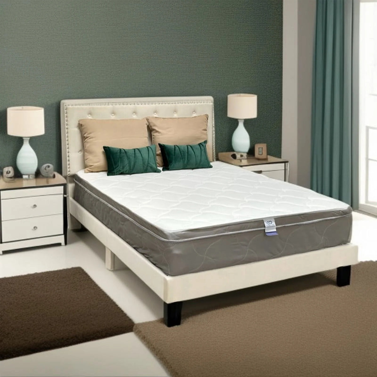 8 Inch Foam Spring Hybrid Twin Mattress X5485