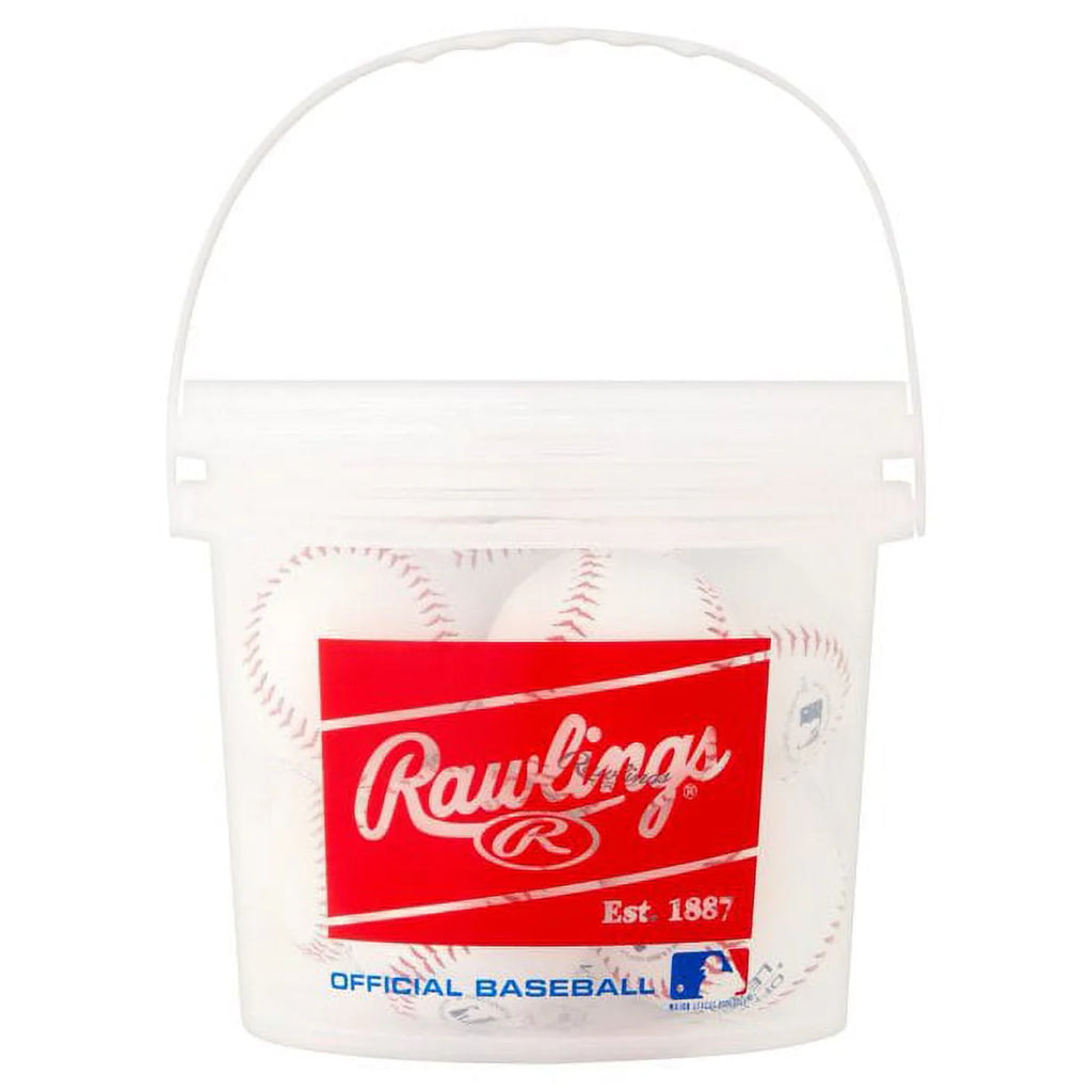Recreational Baseball Bucket, 8 Count H92660