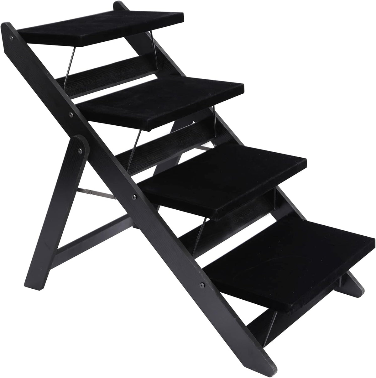Wooden 2-in-1 Foldable Pet Steps, Pack of 2 L283