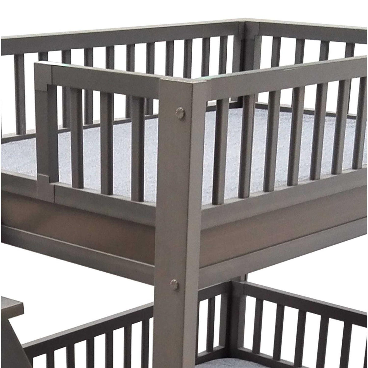 Dog Bunk Bed with Removable Cushions K5659