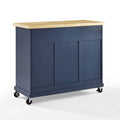 Navy Kitchen Cart X27153