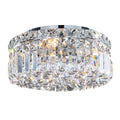 4 Light 12x22 Flush Mount - Chrome F882527