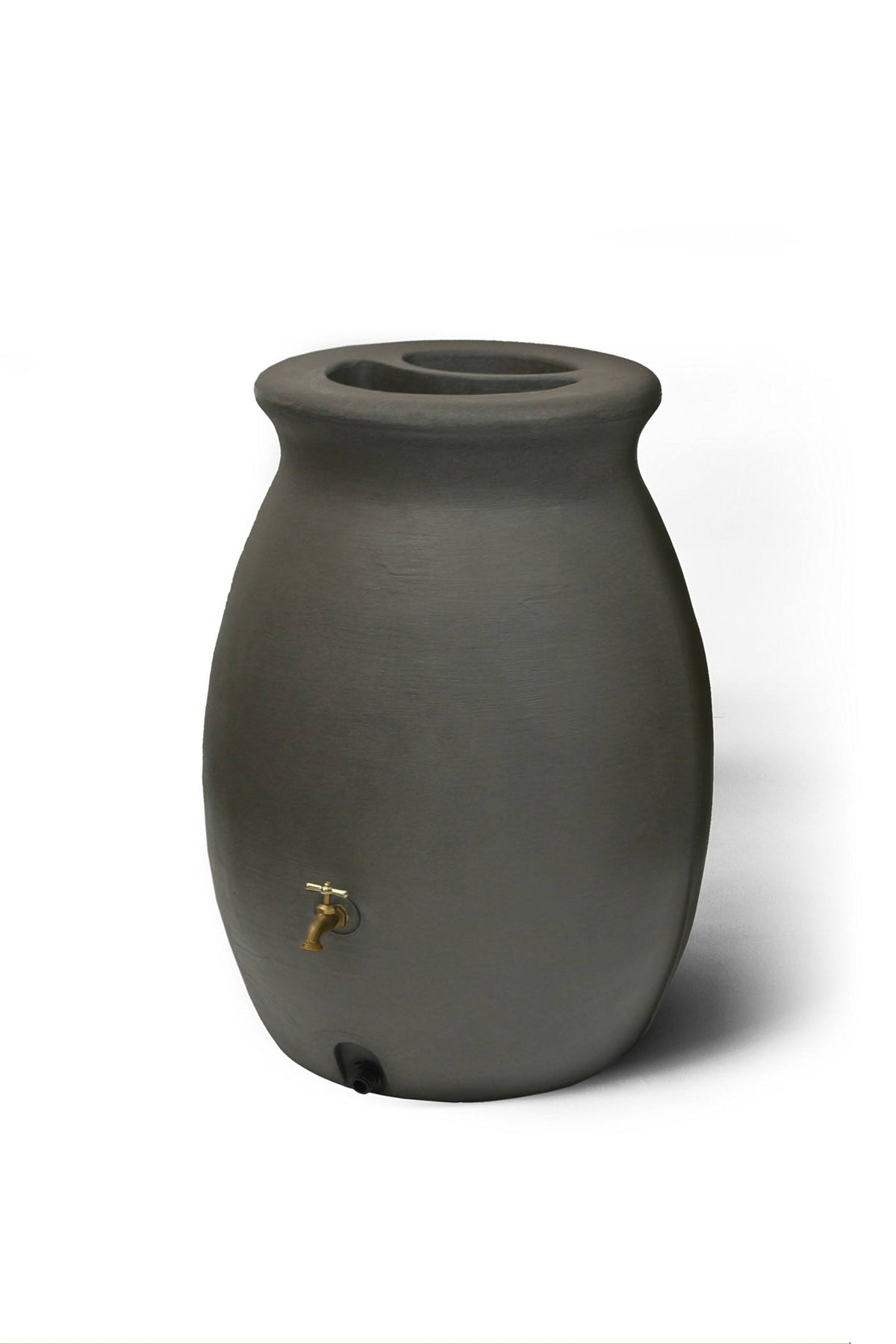 50 Gal Rain Barrel with Spigot Dark Brown U17286