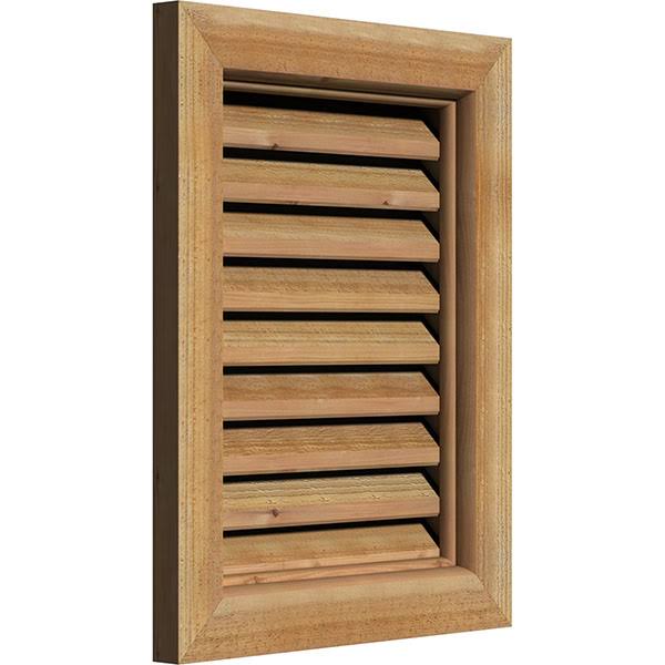 Unfinished Functional Vertical Gable Vent N82704