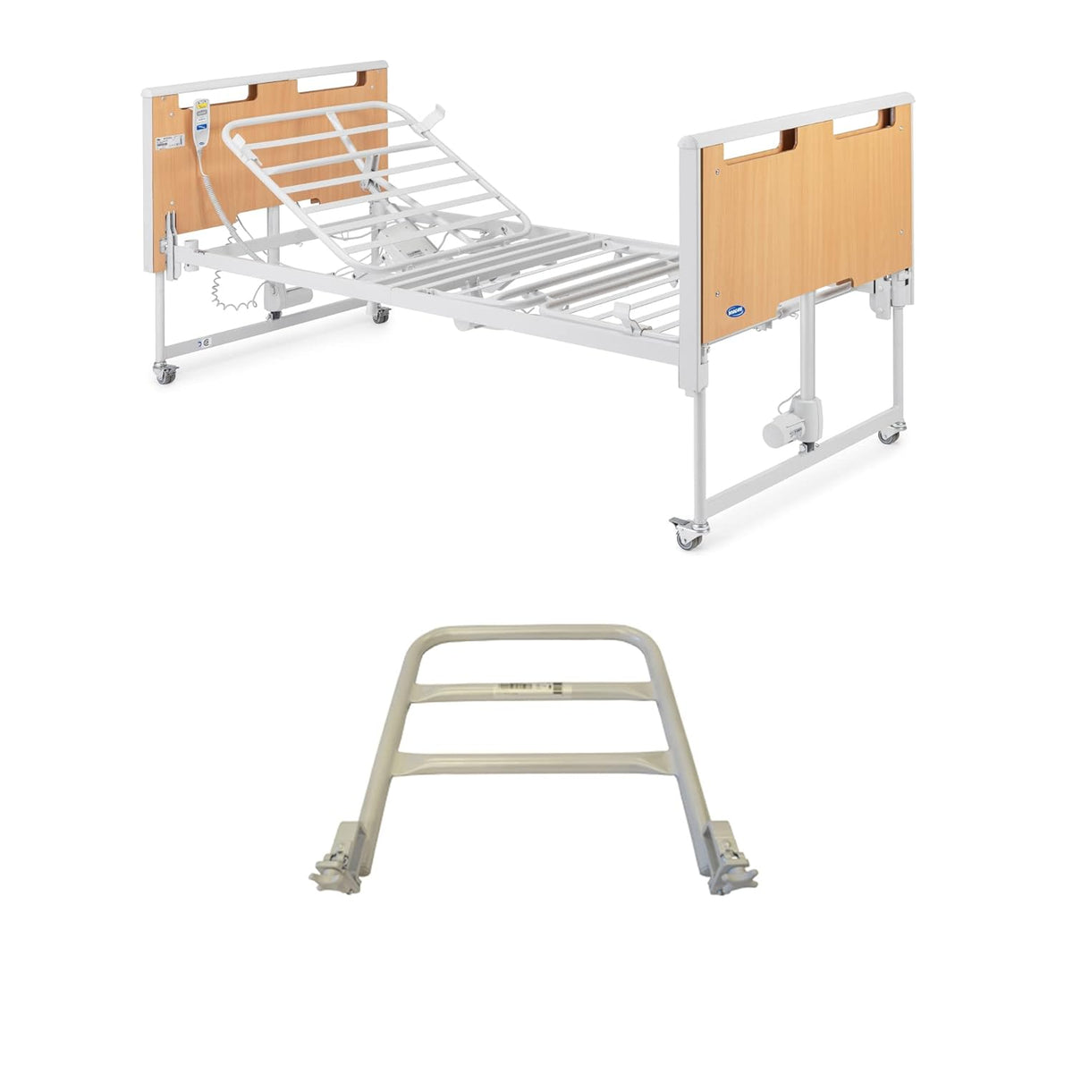 Full-Electric Hospital Bed with Side Support Rail I718