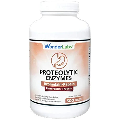 Proteolytic Enzymes 450 mg with Bromelain Papain Pancreatin Trypsin E5960