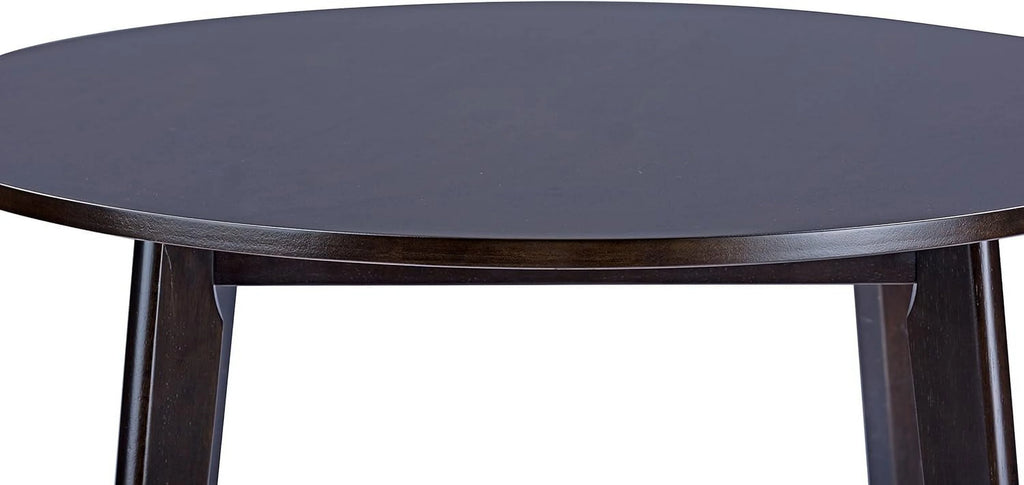 Round Dining Table Dark Brown G218