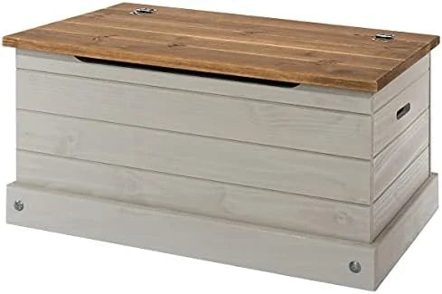 White Distressed Wooden Entryway Bench I36257