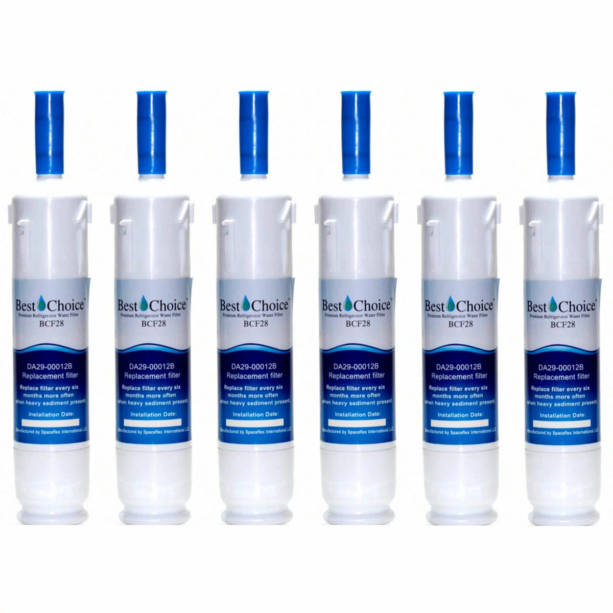 Refrigerator Water Filter 6-Pack K621