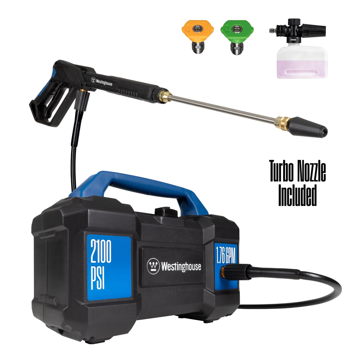 Electric Pressure Washer 2500-PSI 1.76-GPM T767775