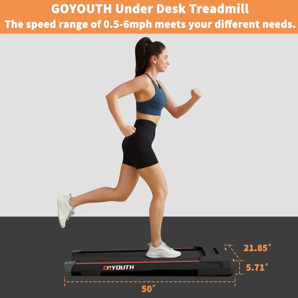 Under Desk Treadmill with Remote Control M786