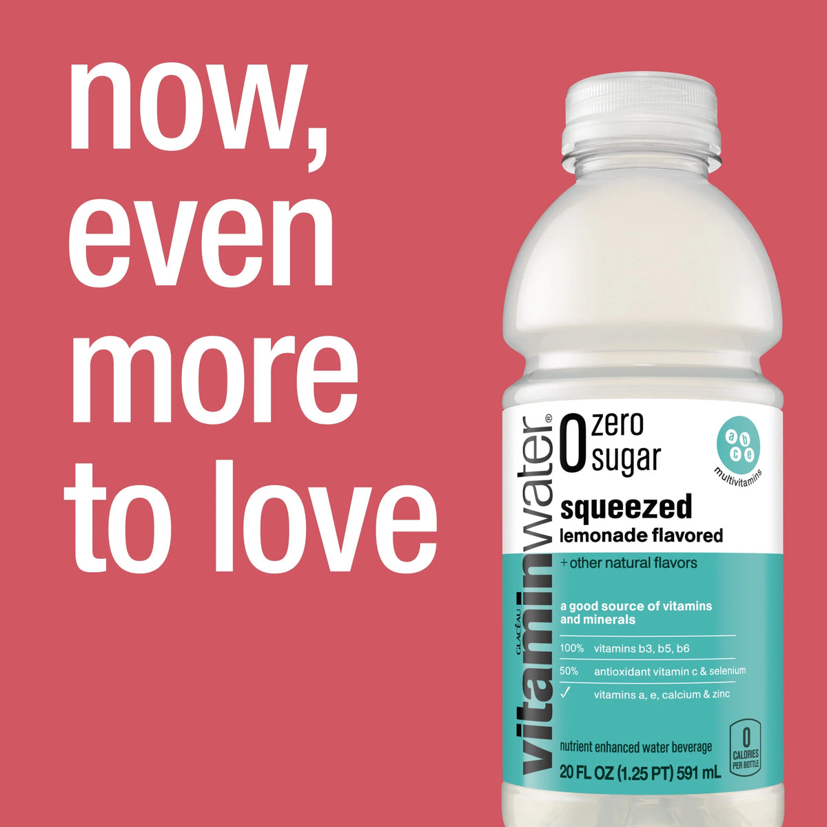 Zero Sugar Electrolyte Enhanced Water with Vitamins, 20 fl oz, 12 Pack W61739