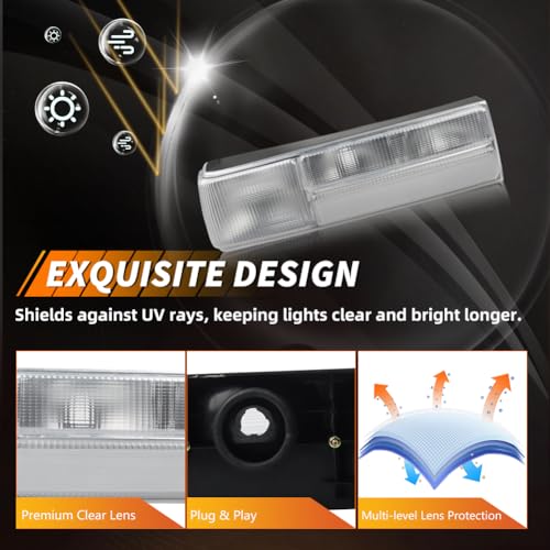 Smoked Lens Tail Light with Housing L855