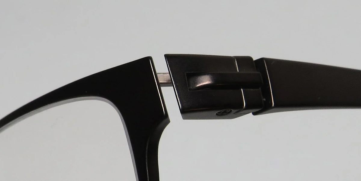 Titanium Half-Rimless Eyeglass Frame B343