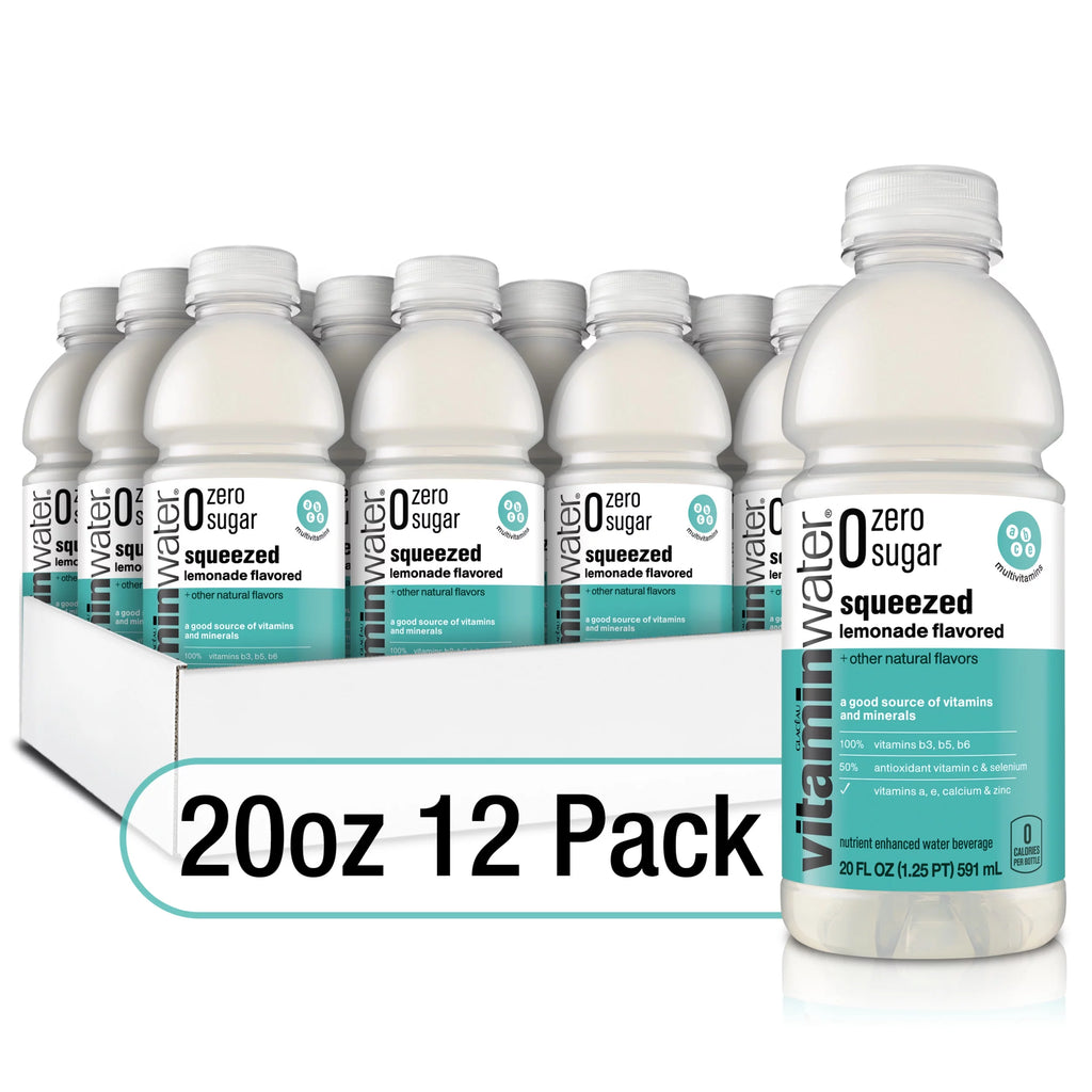 Zero Sugar Electrolyte Enhanced Water with Vitamins, 20 fl oz, 12 Pack W61739