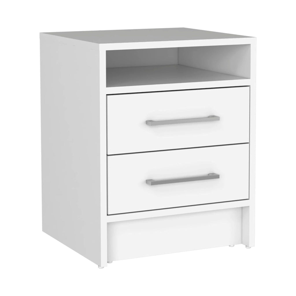 3-Piece Bedroom Set with 3-Drawer Dresser and 2 Nightstands Q1661