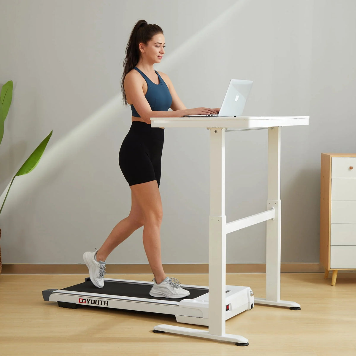 Under Desk Treadmill with Remote Control M786