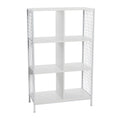 6 Cube White Storage Wall Unit T68058